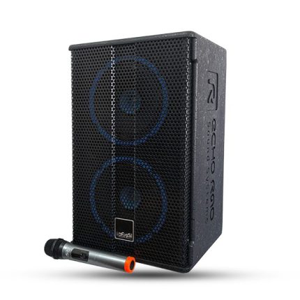 اکوهمراه 8*2 اینچ مدل 928 با میکروفن بی سیم رعد RAD